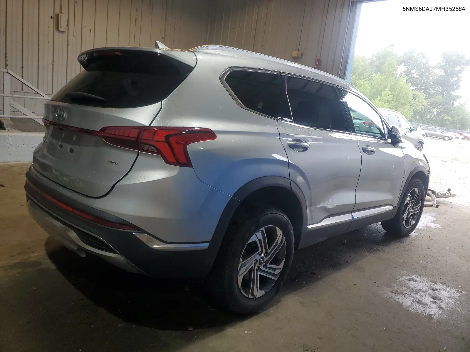 2021 Hyundai Santa Fe Sel VIN: 5NMS6DAJ7MH352584 Lot: 66881154