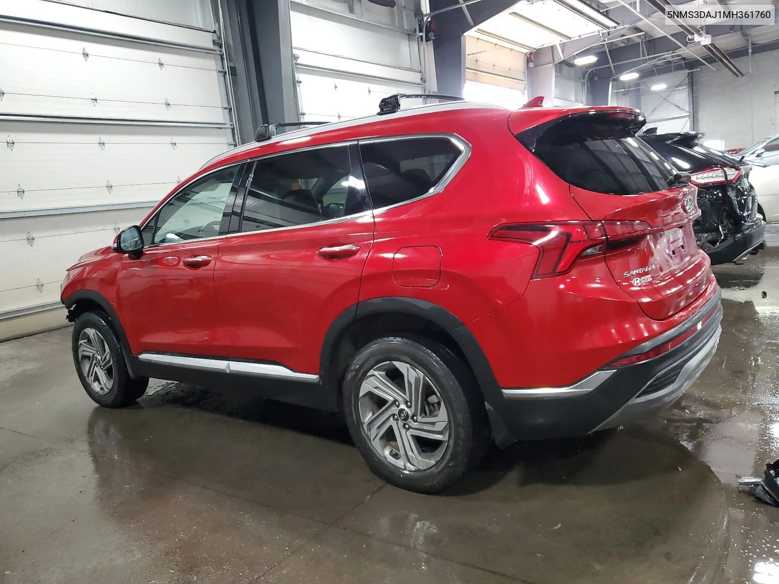 5NMS3DAJ1MH361760 2021 Hyundai Santa Fe Sel