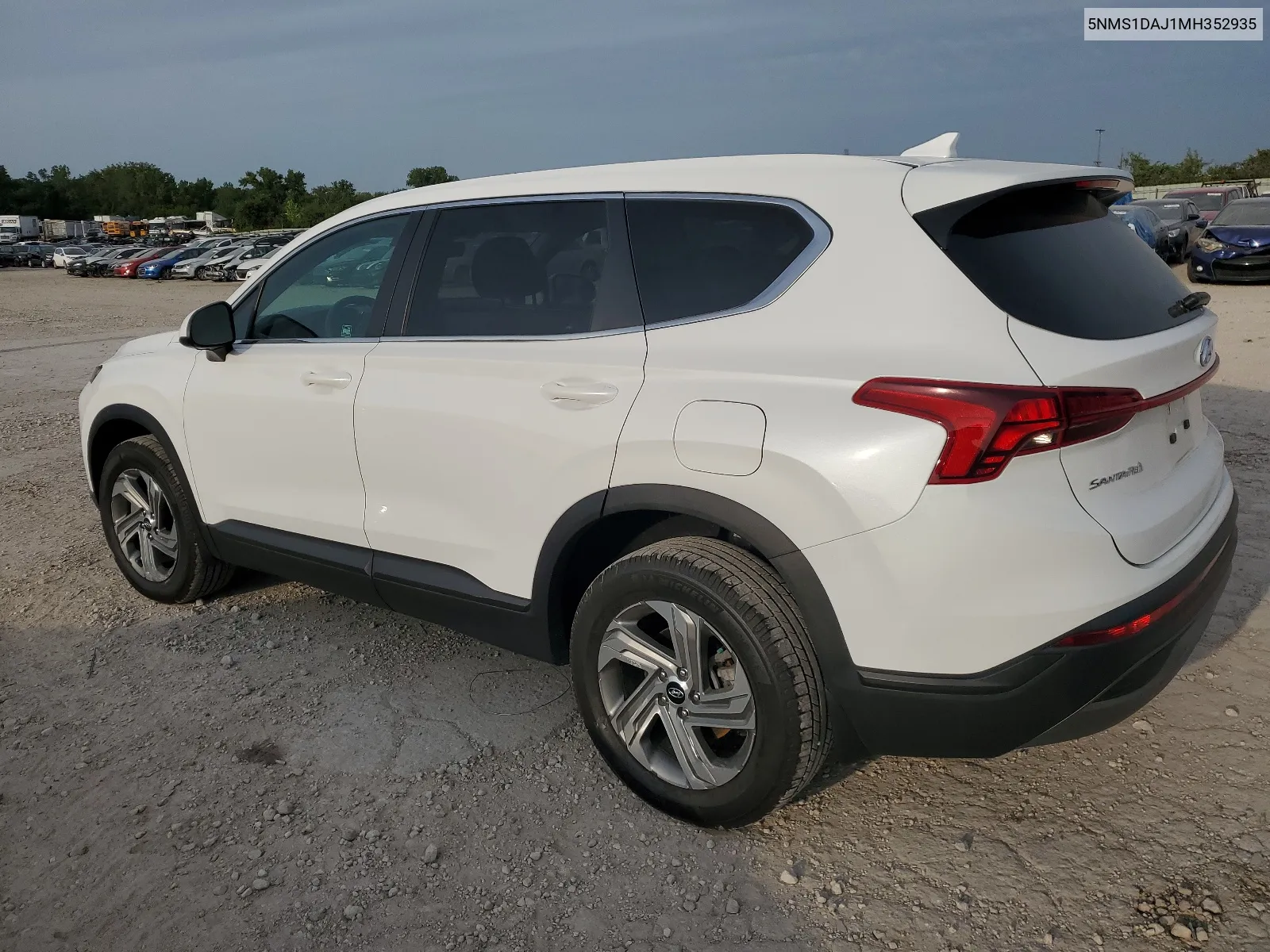 2021 Hyundai Santa Fe Se VIN: 5NMS1DAJ1MH352935 Lot: 68245444