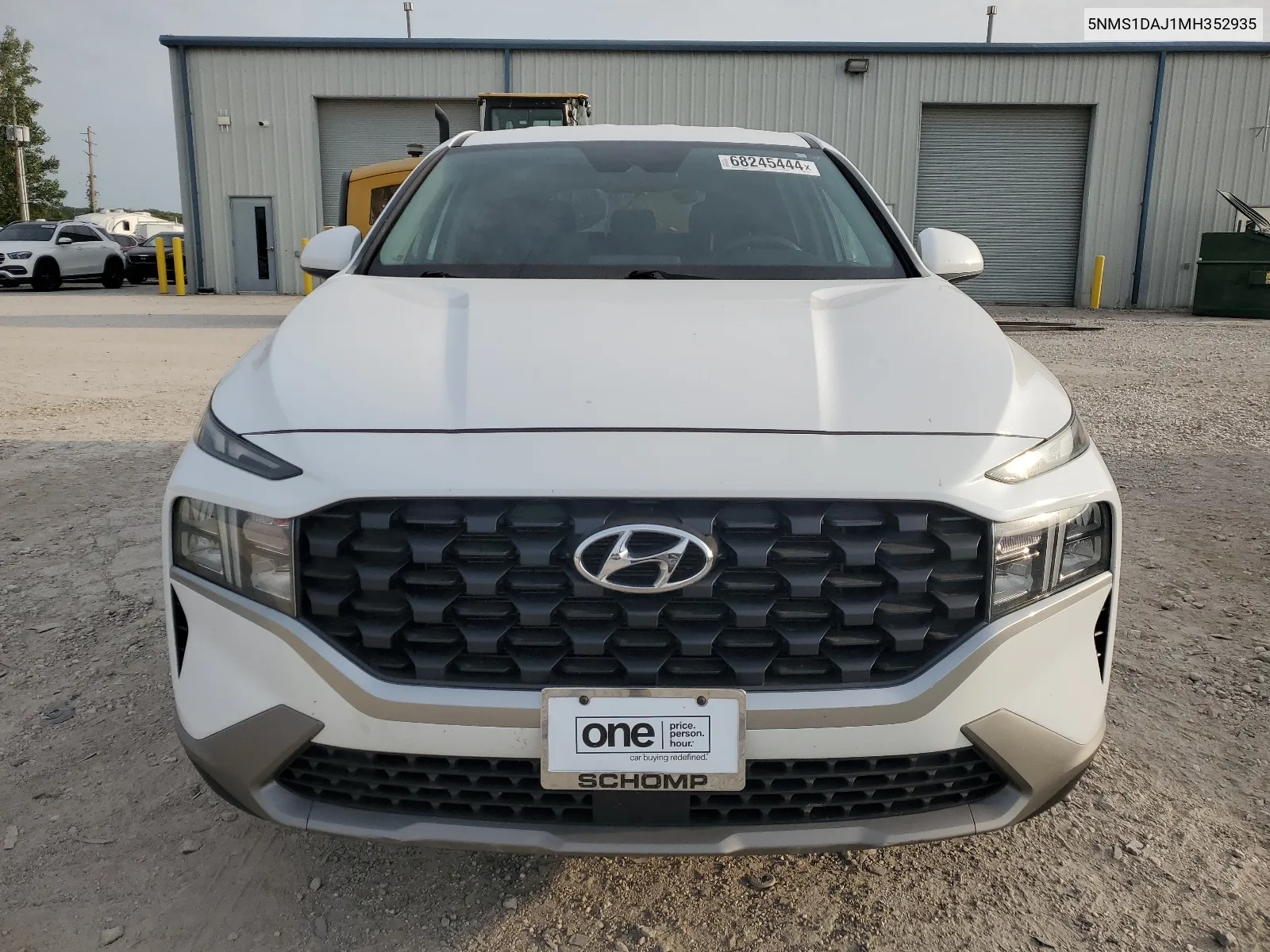 5NMS1DAJ1MH352935 2021 Hyundai Santa Fe Se