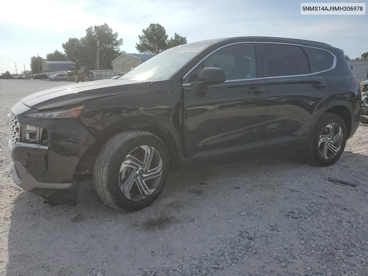 5NMS14AJ9MH306978 2021 Hyundai Santa Fe Se