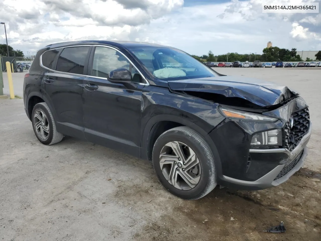 2021 Hyundai Santa Fe Se VIN: 5NMS14AJ2MH365421 Lot: 68971994