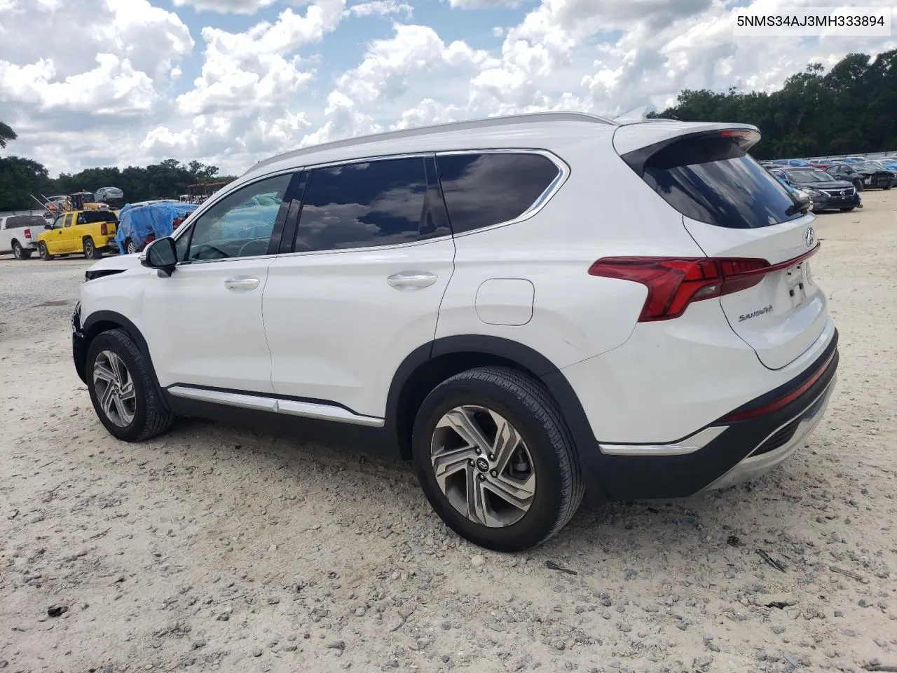 2021 Hyundai Santa Fe Sel VIN: 5NMS34AJ3MH333894 Lot: 69723244