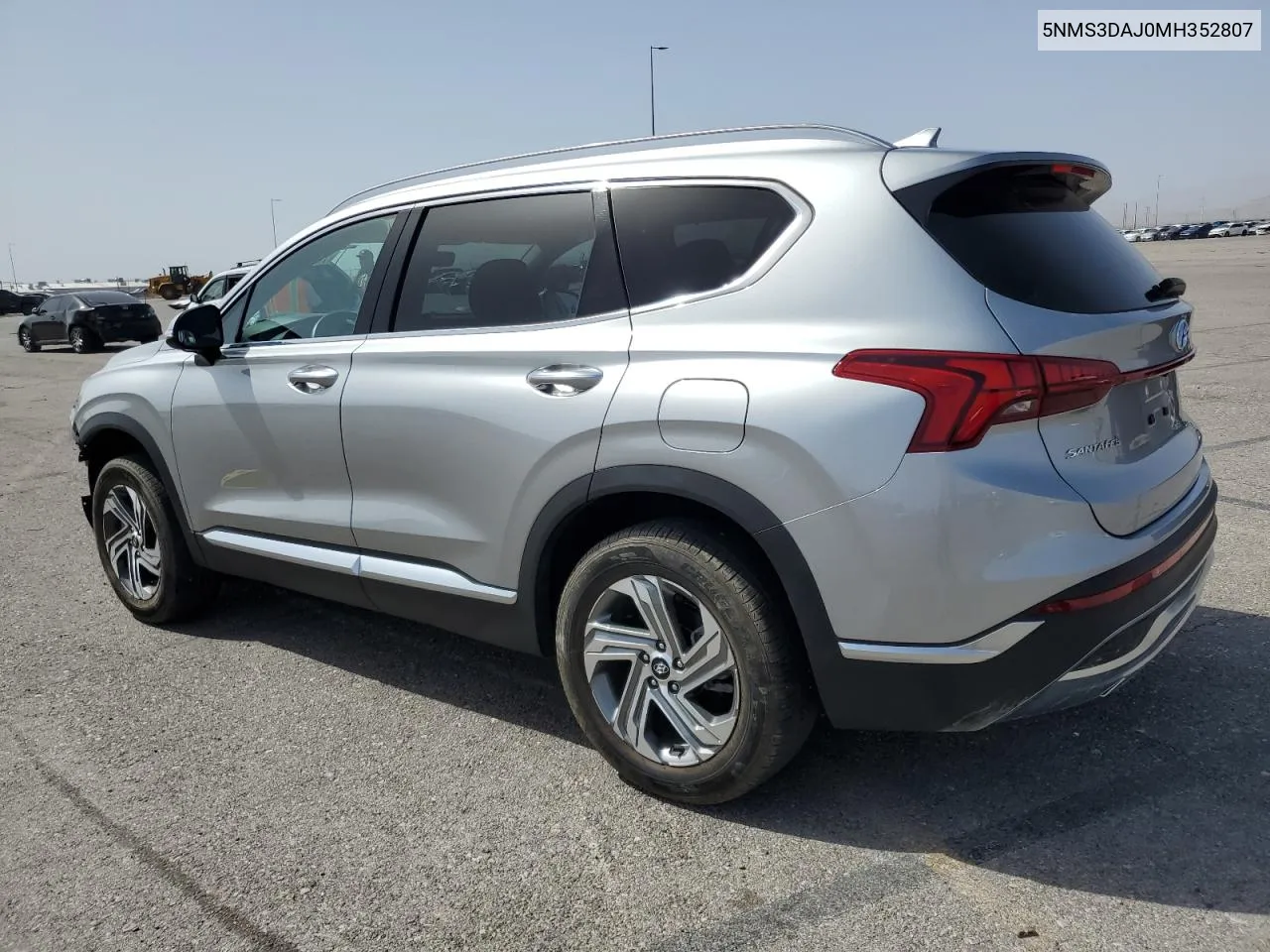 2021 Hyundai Santa Fe Sel VIN: 5NMS3DAJ0MH352807 Lot: 70097654