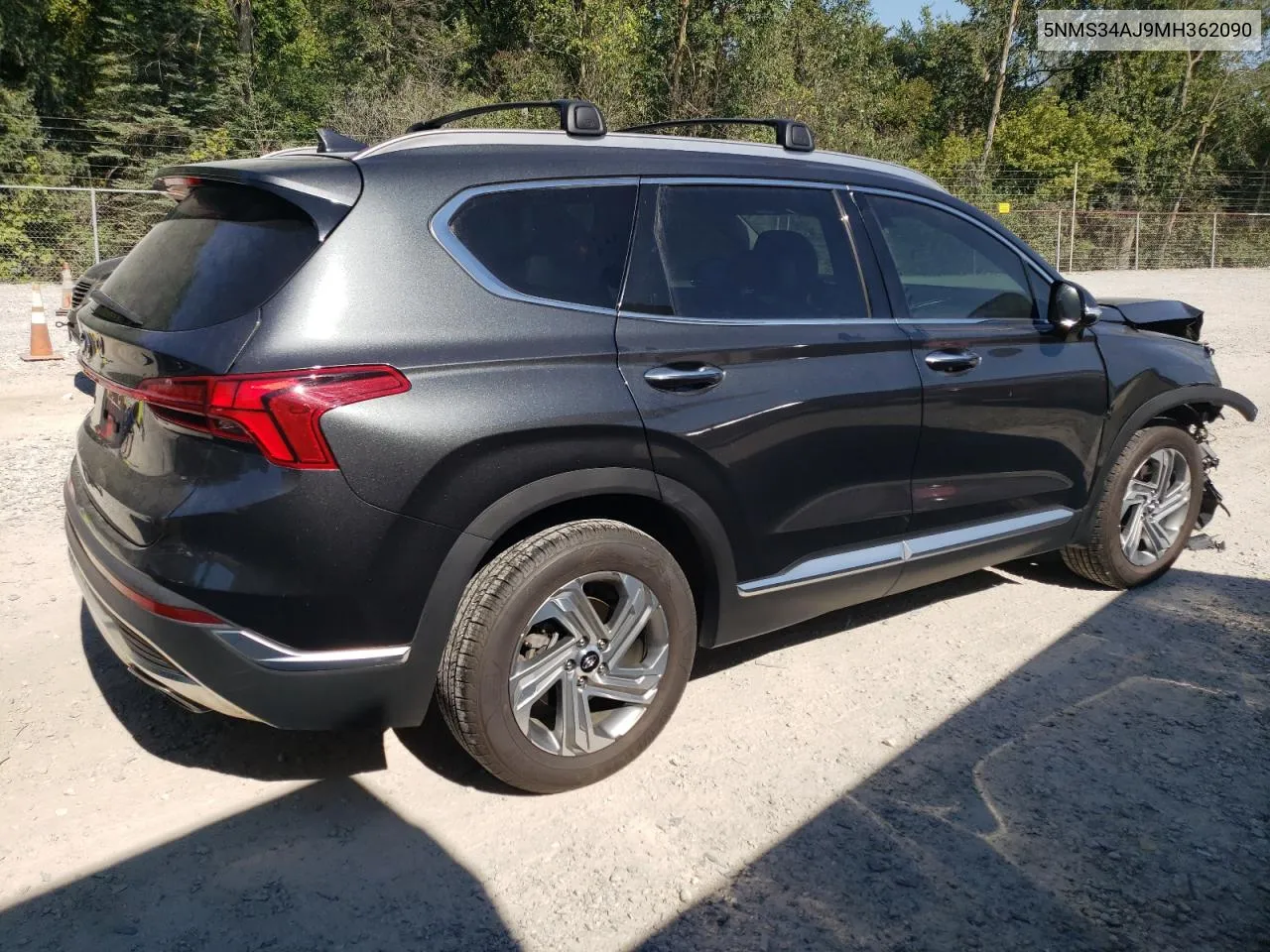 5NMS34AJ9MH362090 2021 Hyundai Santa Fe Sel