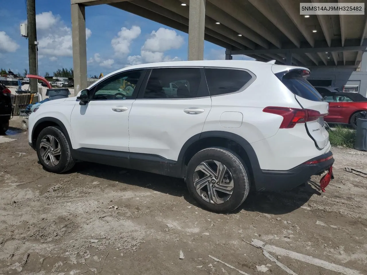 2021 Hyundai Santa Fe Se VIN: 5NMS14AJ9MH325482 Lot: 70783554