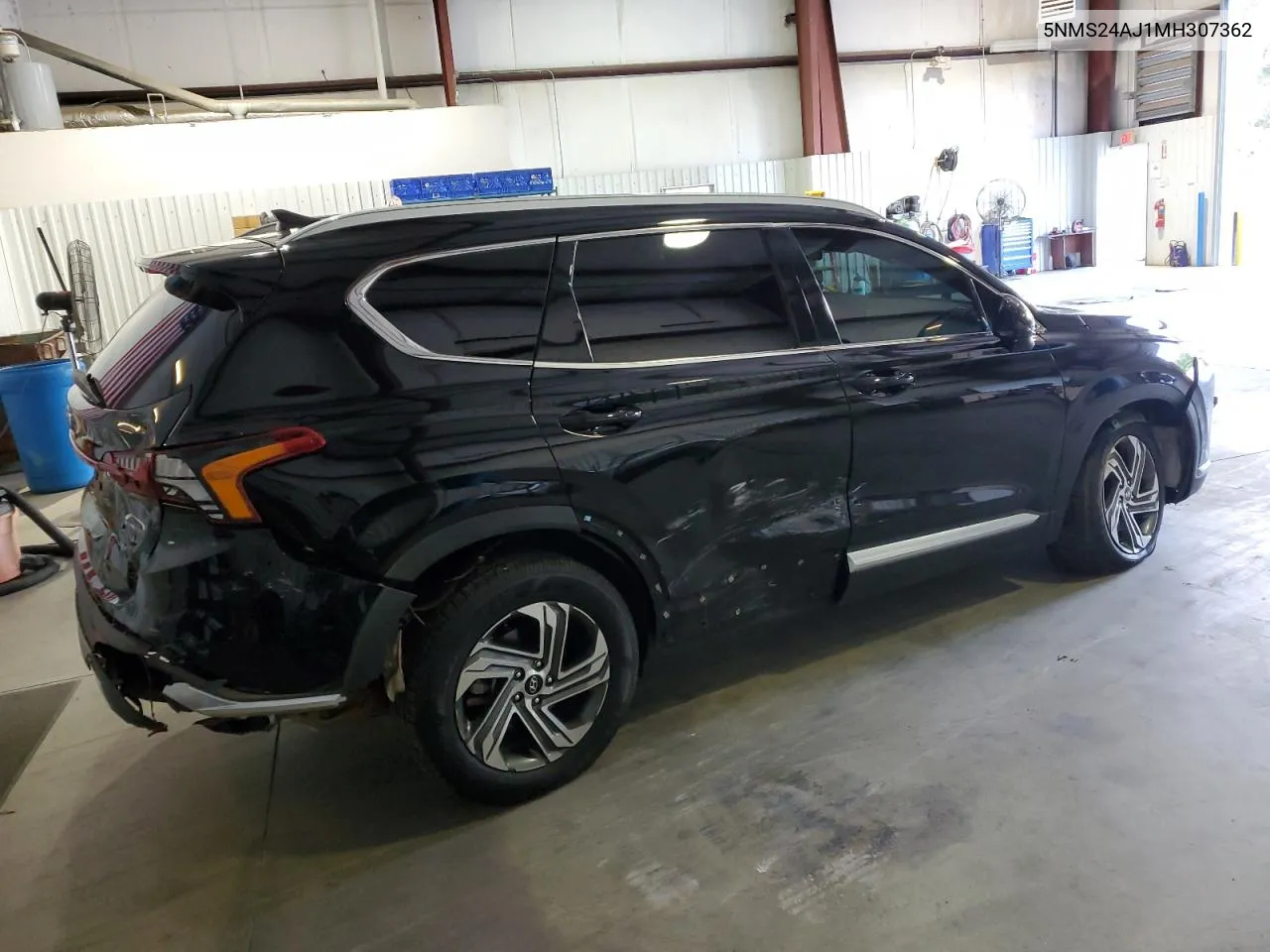 2021 Hyundai Santa Fe Sel VIN: 5NMS24AJ1MH307362 Lot: 71065214