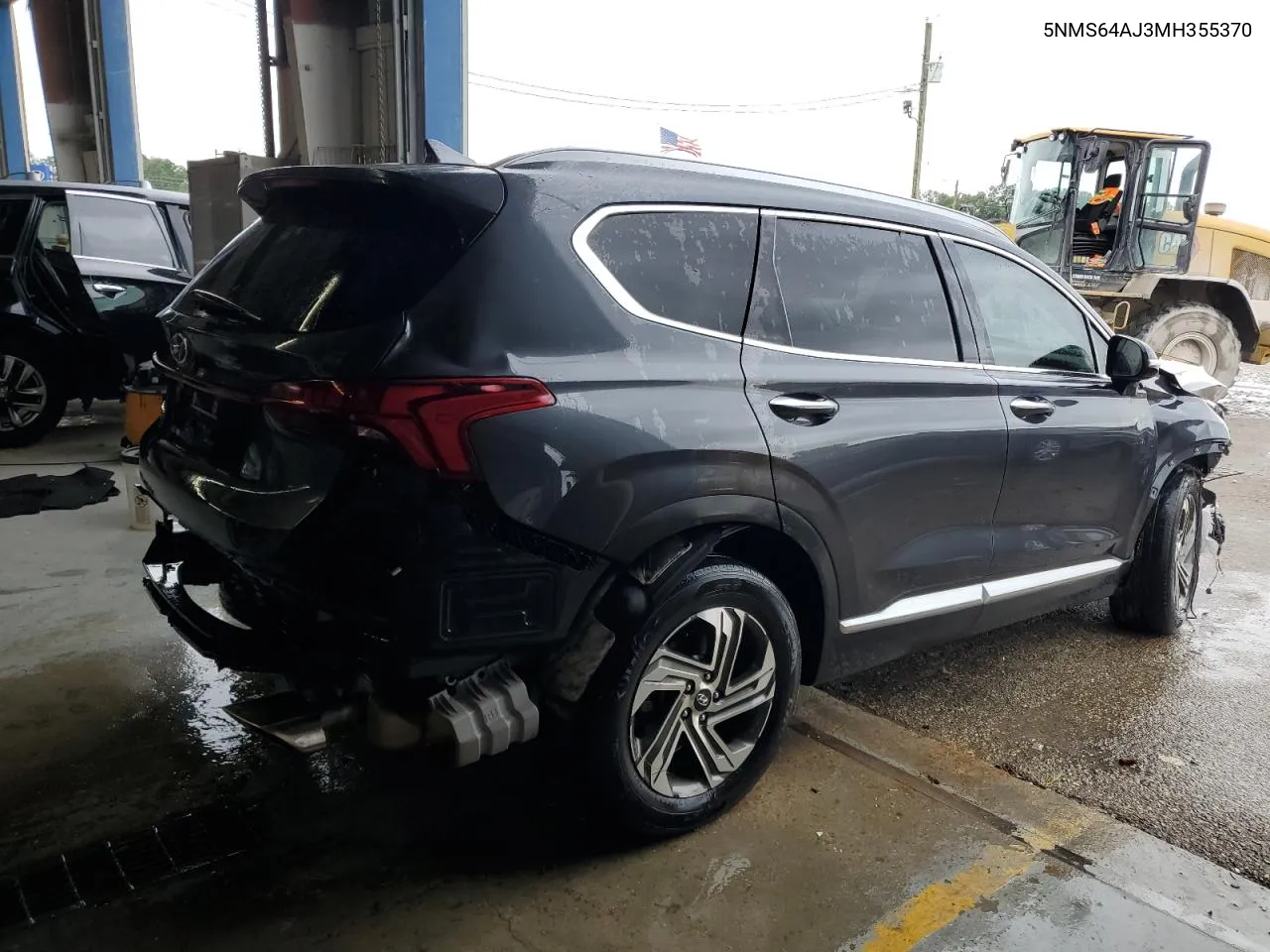 2021 Hyundai Santa Fe Sel VIN: 5NMS64AJ3MH355370 Lot: 71358694