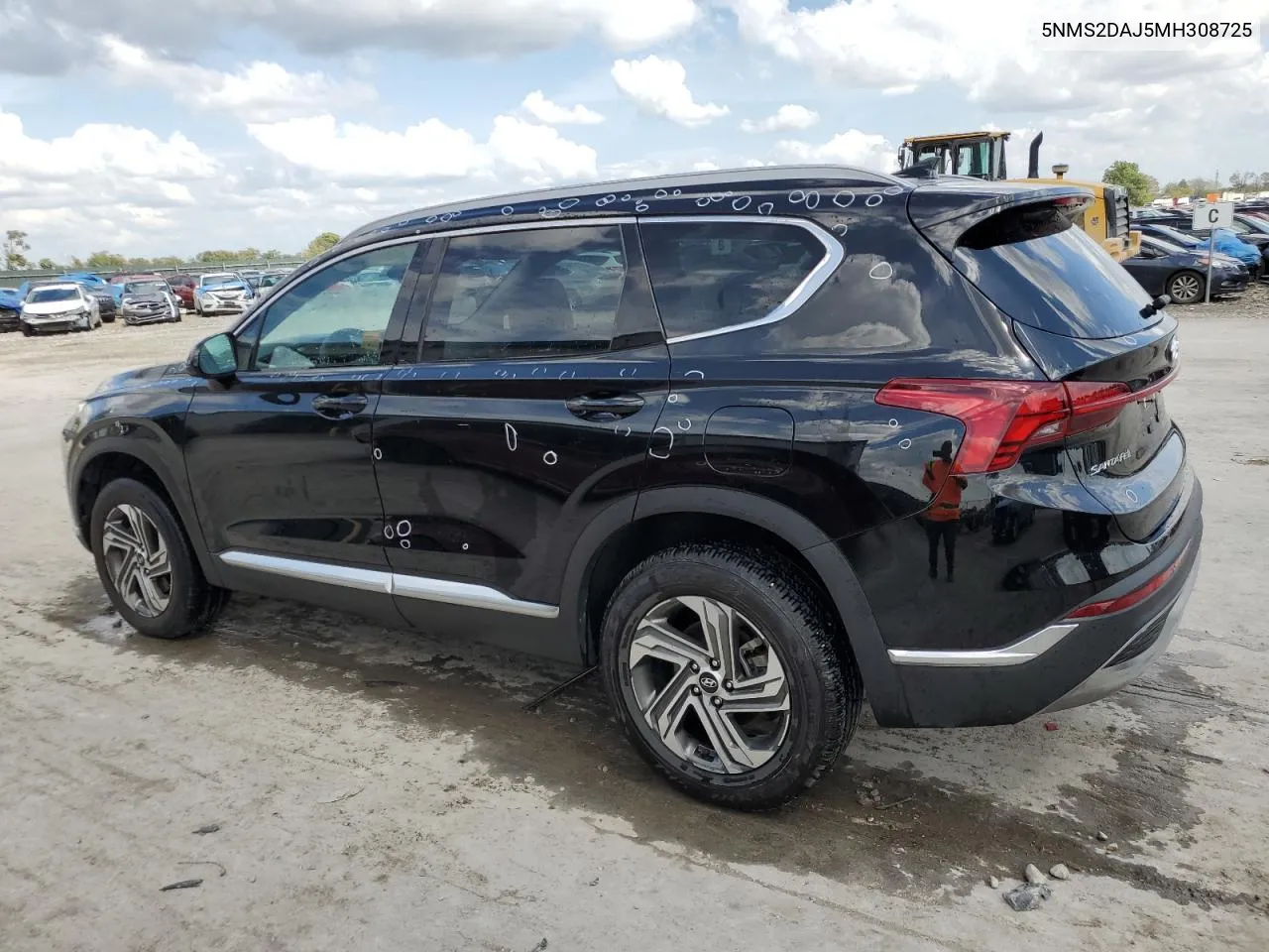 5NMS2DAJ5MH308725 2021 Hyundai Santa Fe Sel