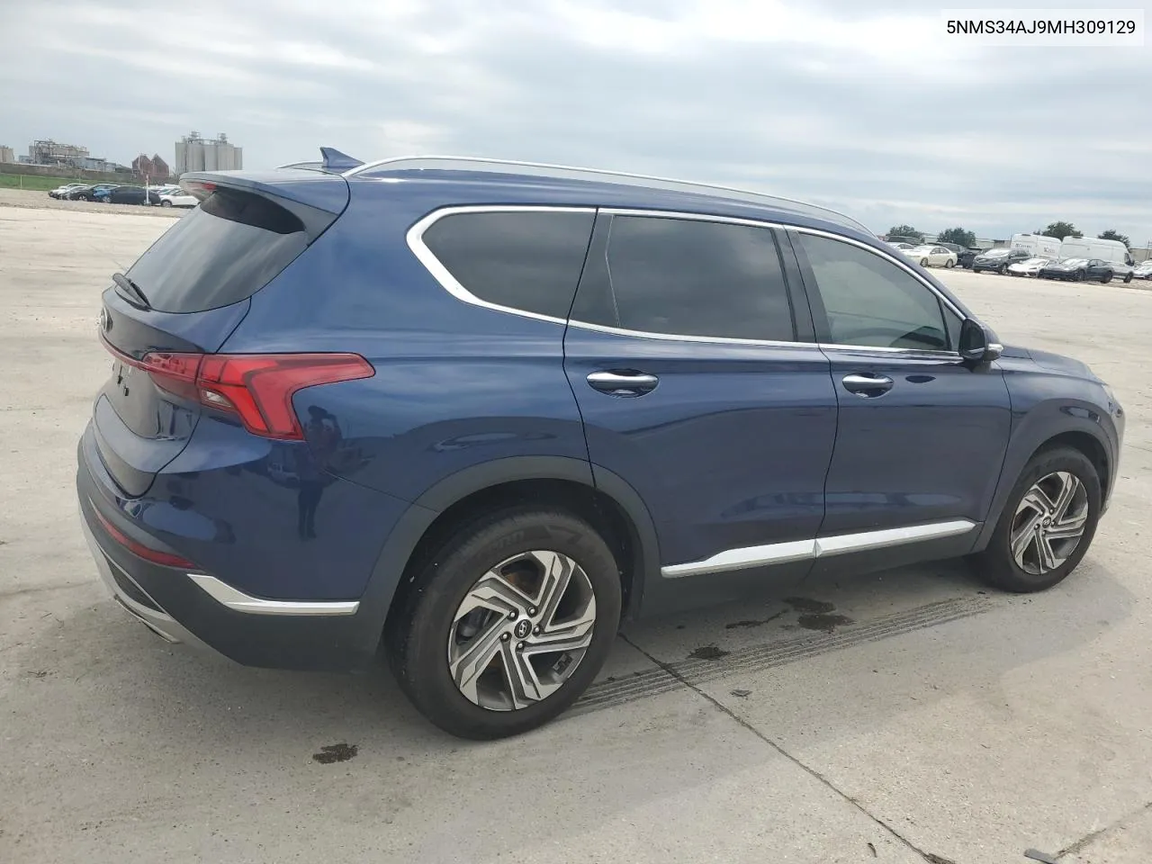 5NMS34AJ9MH309129 2021 Hyundai Santa Fe Sel