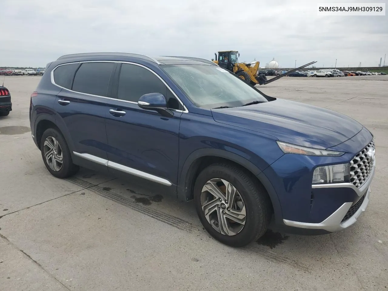 2021 Hyundai Santa Fe Sel VIN: 5NMS34AJ9MH309129 Lot: 71761194