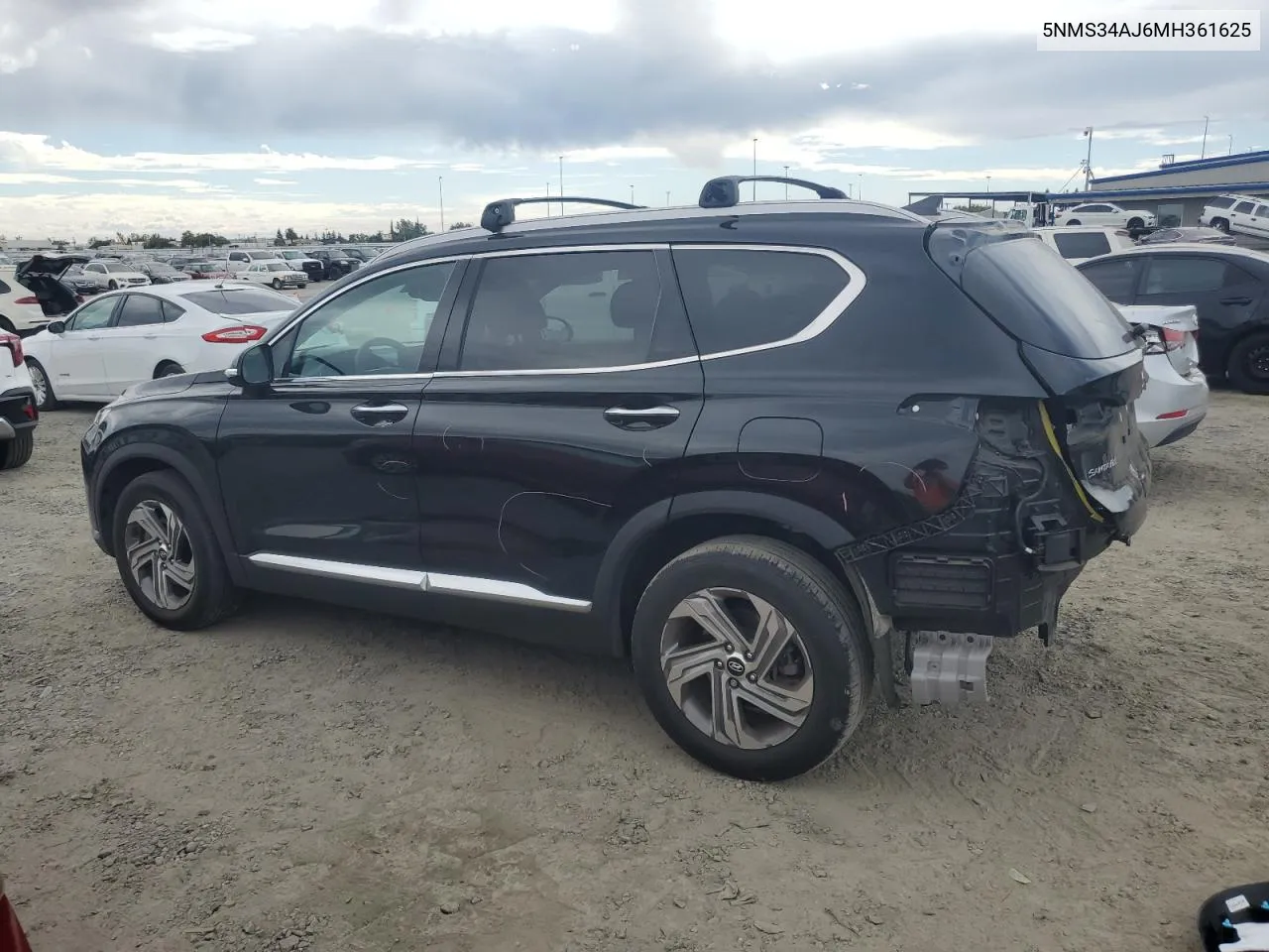 2021 Hyundai Santa Fe Sel VIN: 5NMS34AJ6MH361625 Lot: 71766704