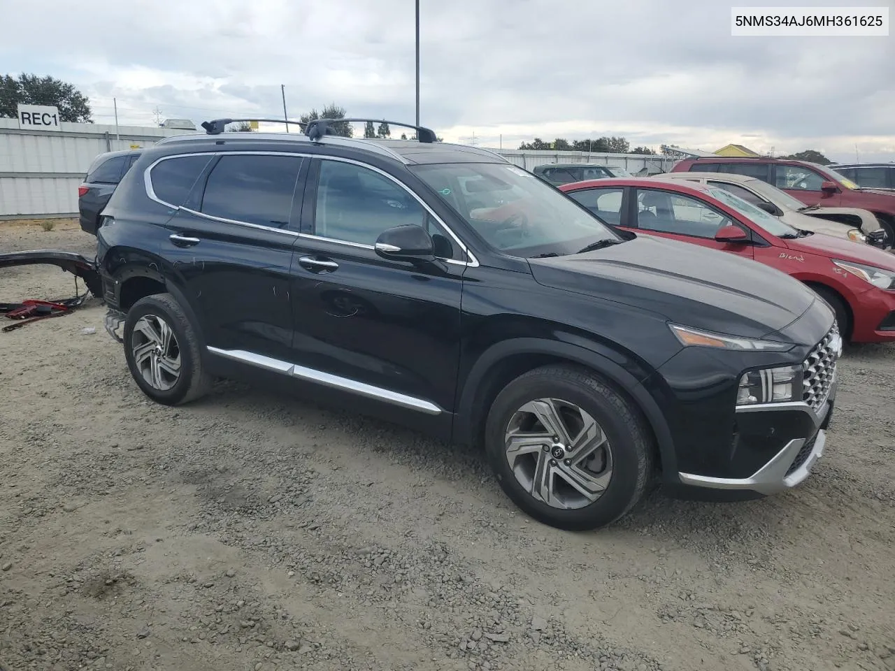 2021 Hyundai Santa Fe Sel VIN: 5NMS34AJ6MH361625 Lot: 71766704