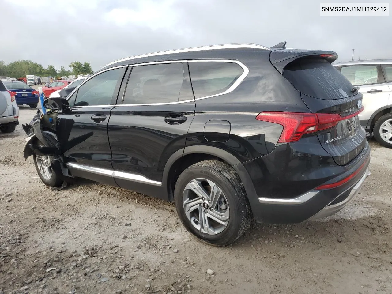 2021 Hyundai Santa Fe Sel VIN: 5NMS2DAJ1MH329412 Lot: 72639024