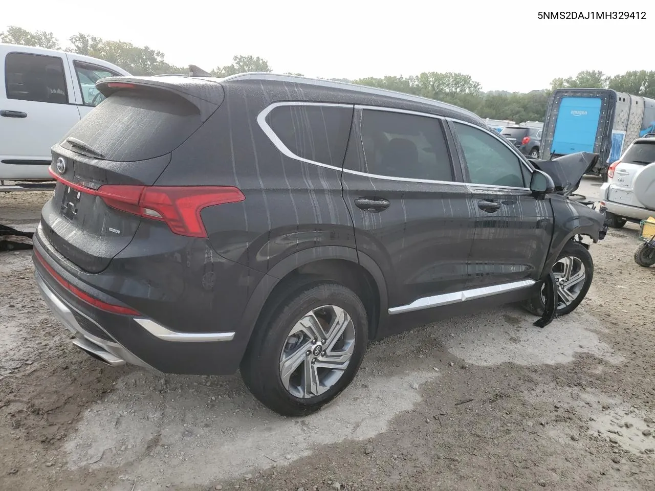 2021 Hyundai Santa Fe Sel VIN: 5NMS2DAJ1MH329412 Lot: 72639024