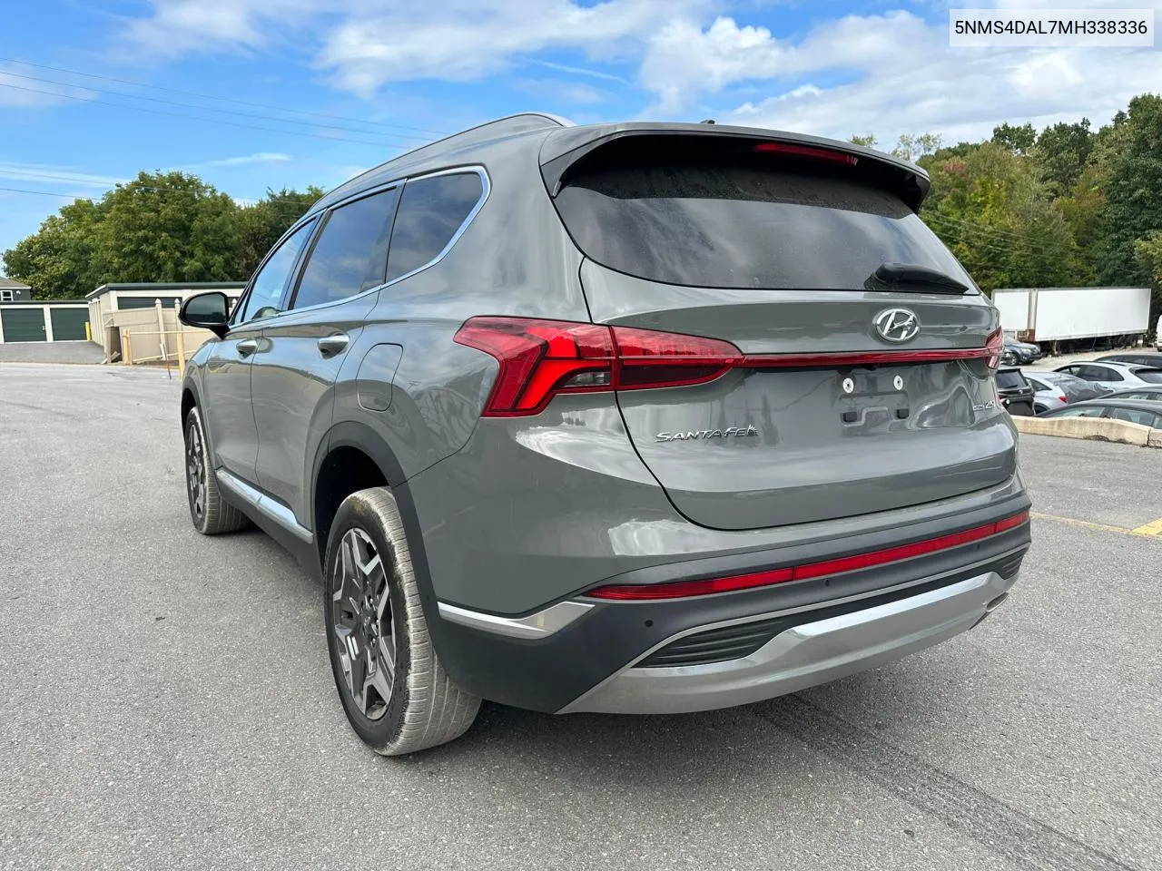 2021 Hyundai Santa Fe Limited VIN: 5NMS4DAL7MH338336 Lot: 72692624