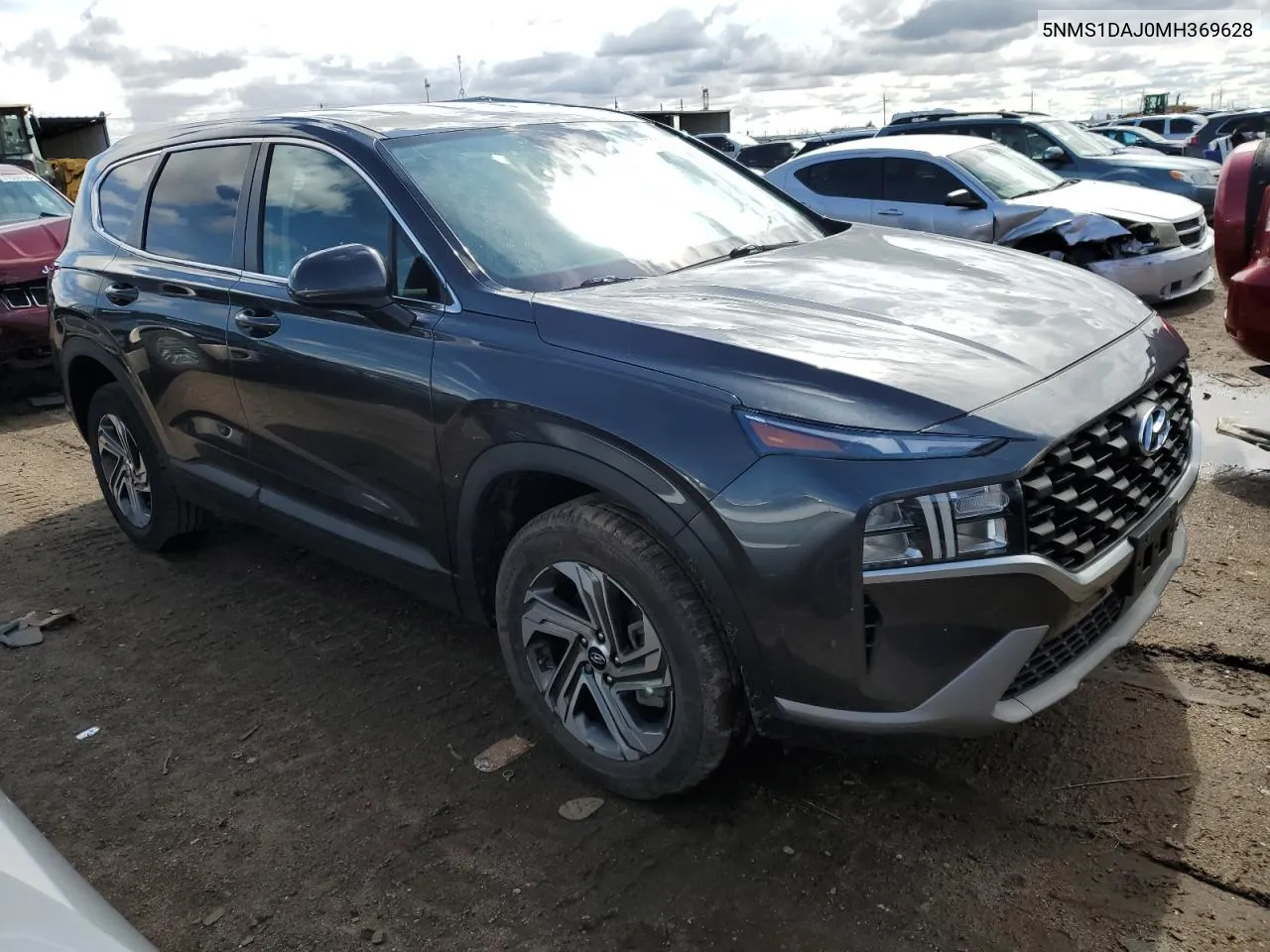 5NMS1DAJ0MH369628 2021 Hyundai Santa Fe Se