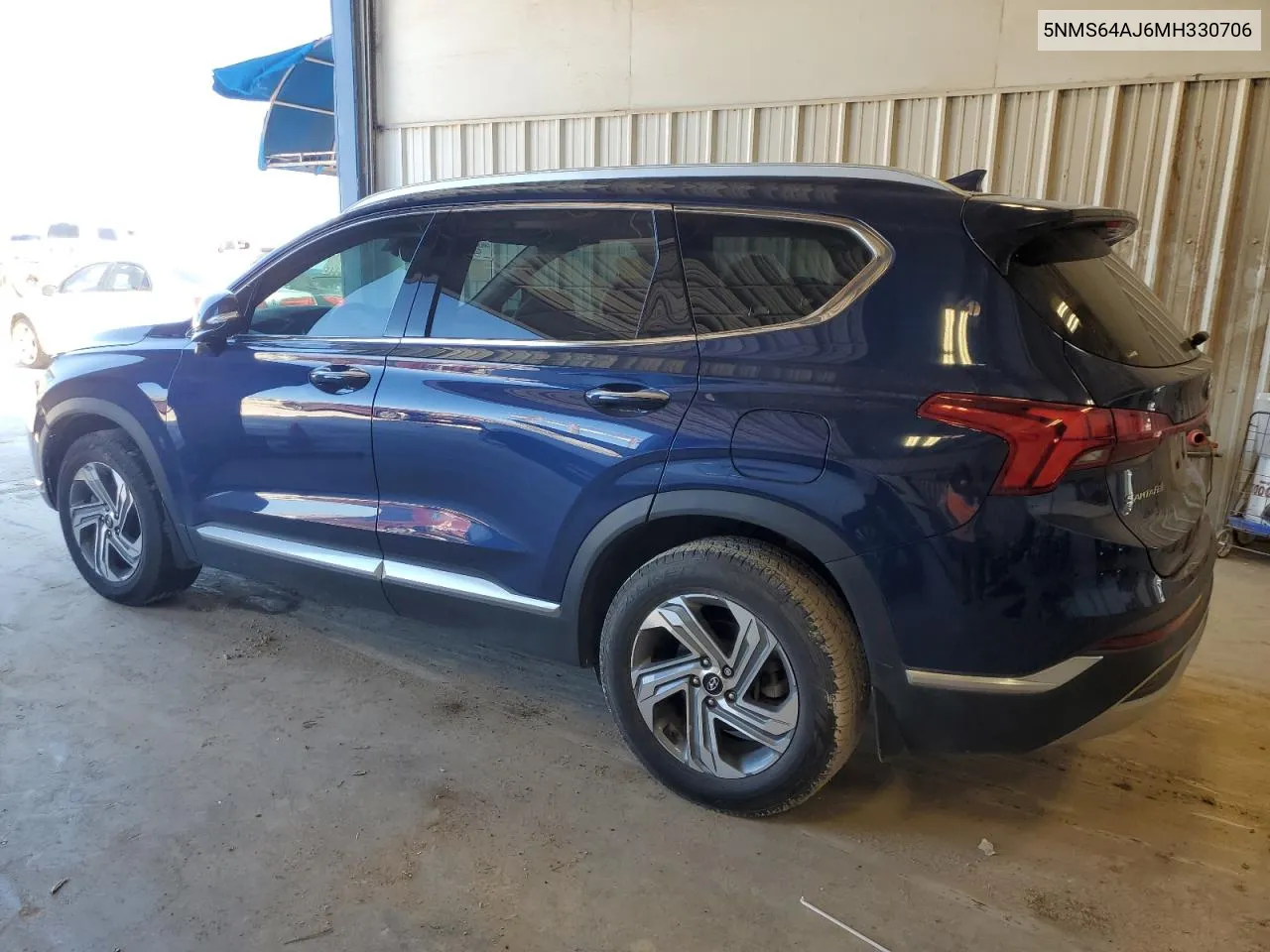 2021 Hyundai Santa Fe Sel VIN: 5NMS64AJ6MH330706 Lot: 72901454