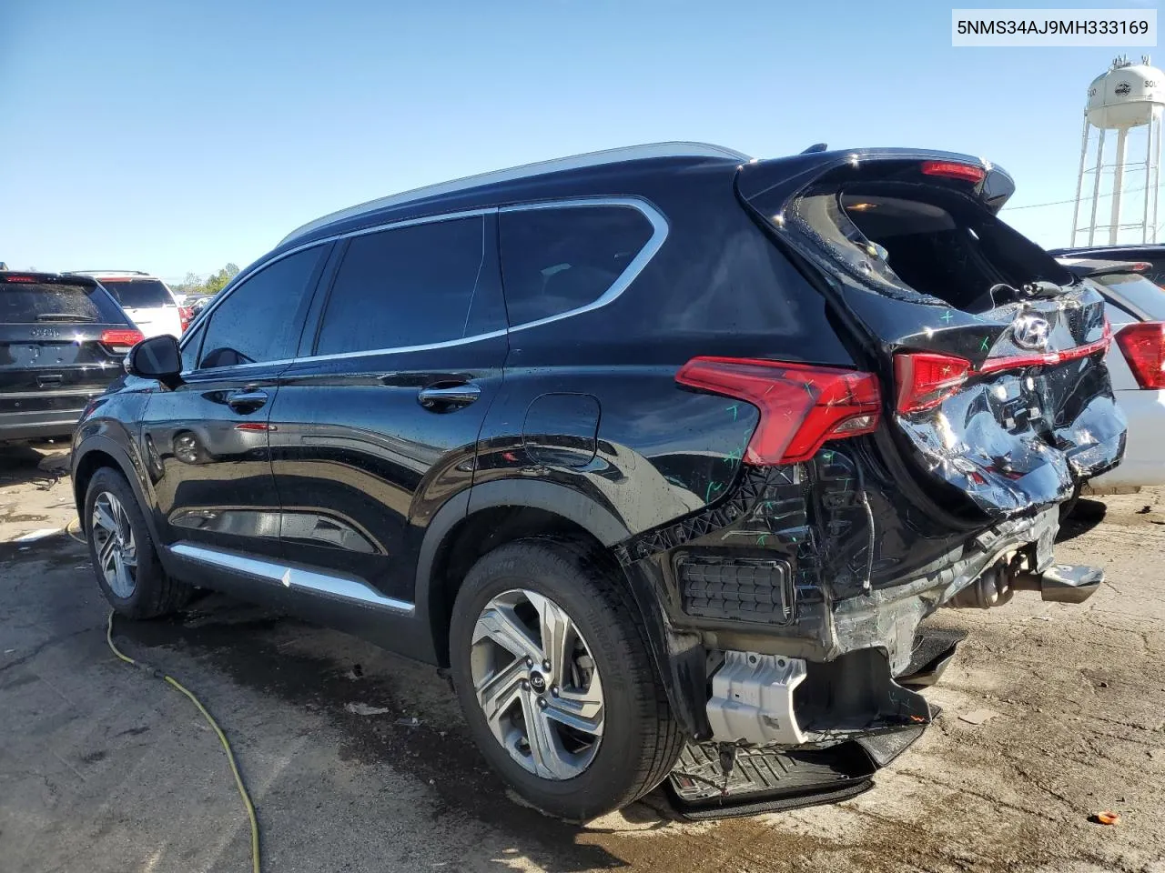 2021 Hyundai Santa Fe Sel VIN: 5NMS34AJ9MH333169 Lot: 73152134