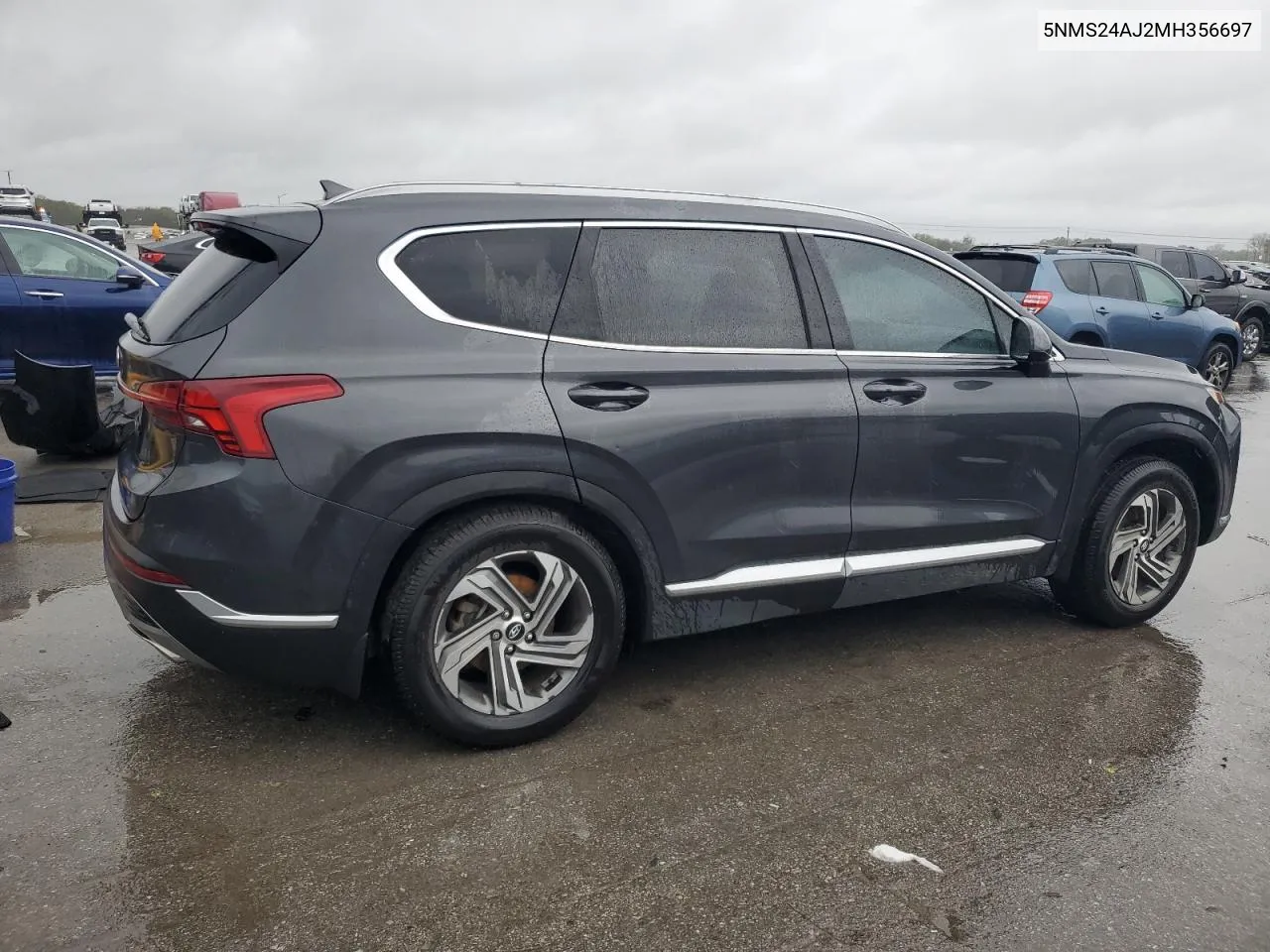 5NMS24AJ2MH356697 2021 Hyundai Santa Fe Sel