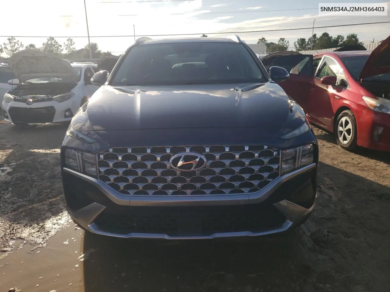 5NMS34AJ2MH366403 2021 Hyundai Santa Fe Sel