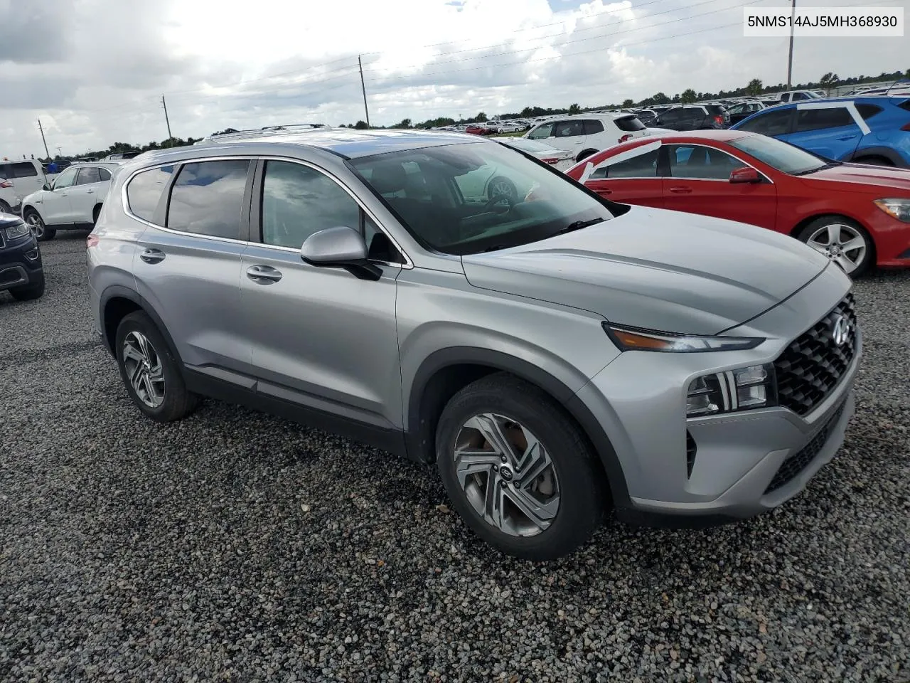 2021 Hyundai Santa Fe Se VIN: 5NMS14AJ5MH368930 Lot: 73848354