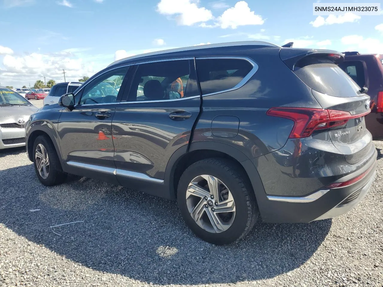 5NMS24AJ1MH323075 2021 Hyundai Santa Fe Sel