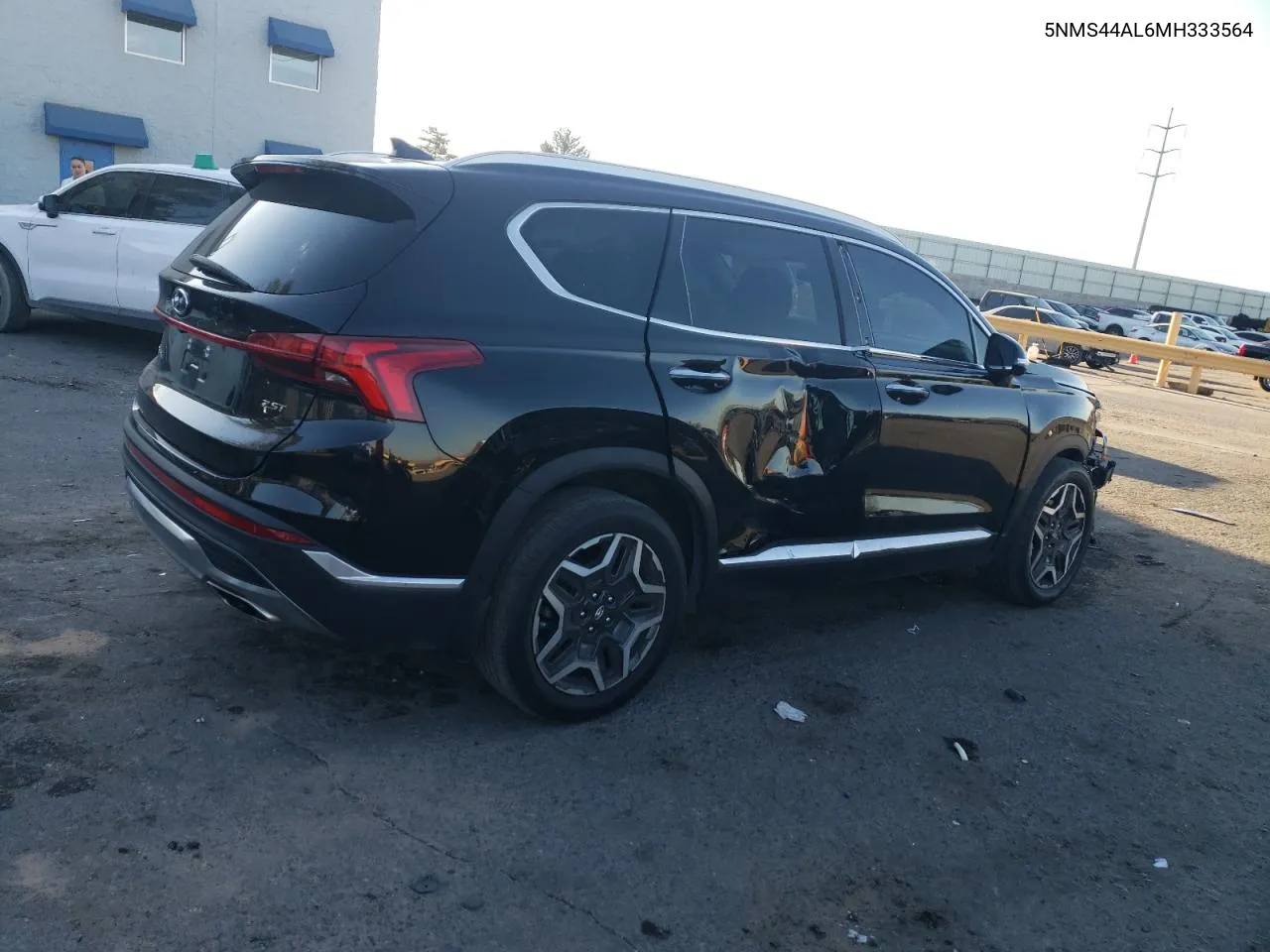 2021 Hyundai Santa Fe Limited VIN: 5NMS44AL6MH333564 Lot: 75091844