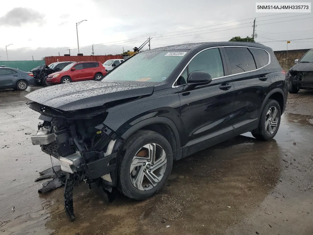 5NMS14AJ4MH335773 2021 Hyundai Santa Fe Se