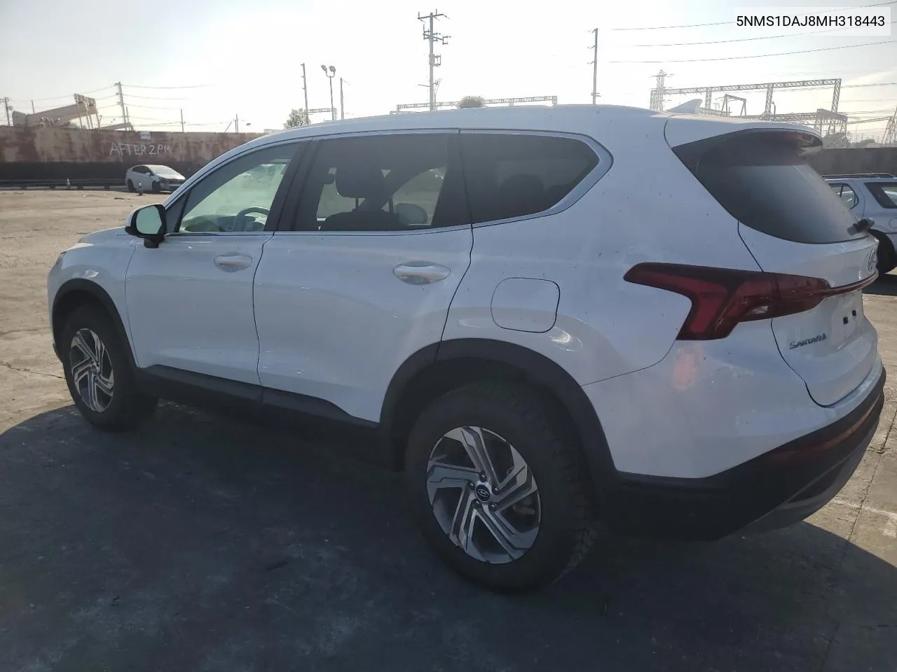 5NMS1DAJ8MH318443 2021 Hyundai Santa Fe Se