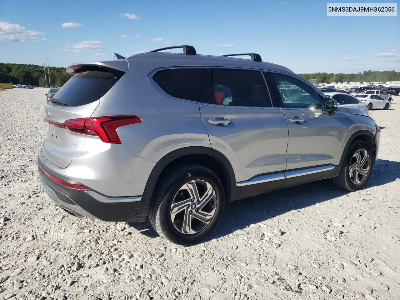 2021 Hyundai Santa Fe Sel VIN: 5NMS3DAJ9MH362056 Lot: 76122494