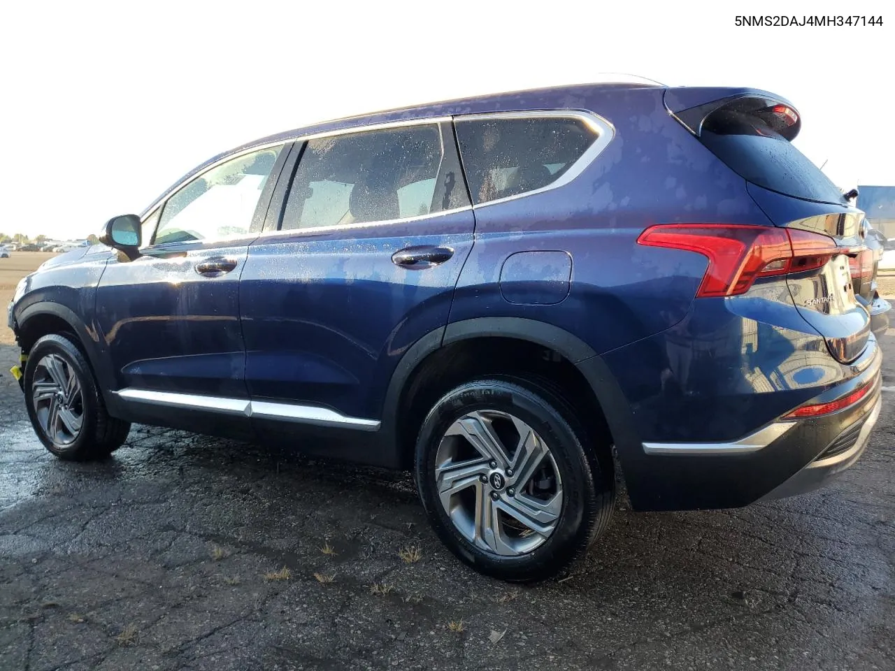 2021 Hyundai Santa Fe Sel VIN: 5NMS2DAJ4MH347144 Lot: 76553304