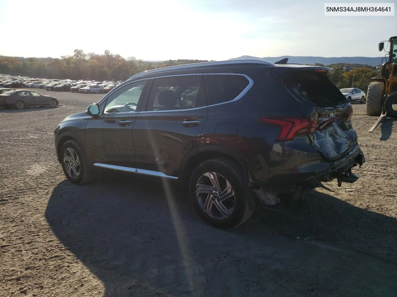 5NMS34AJ8MH364641 2021 Hyundai Santa Fe Sel