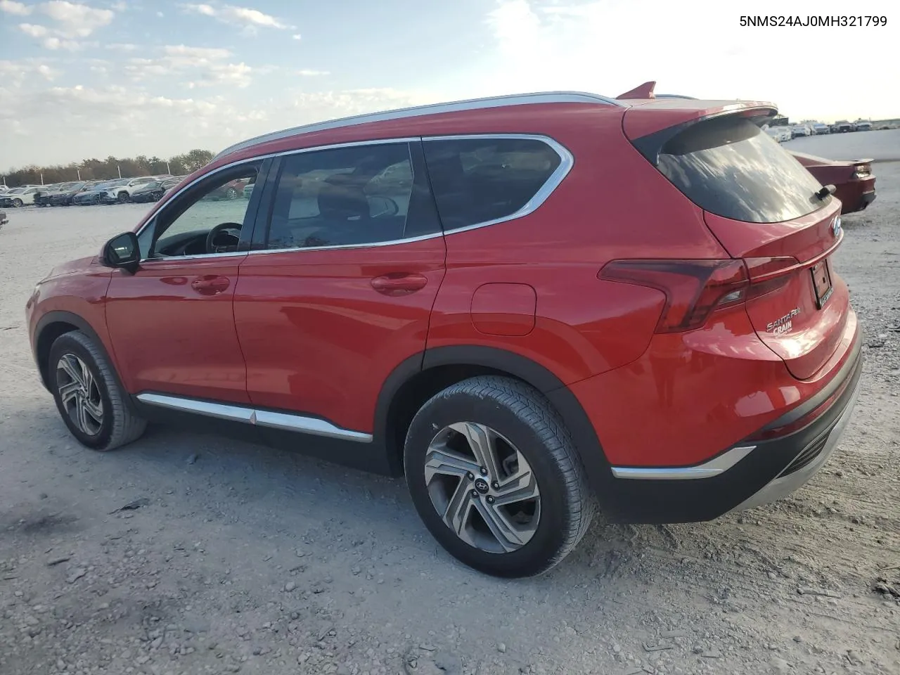 2021 Hyundai Santa Fe Sel VIN: 5NMS24AJ0MH321799 Lot: 77806174