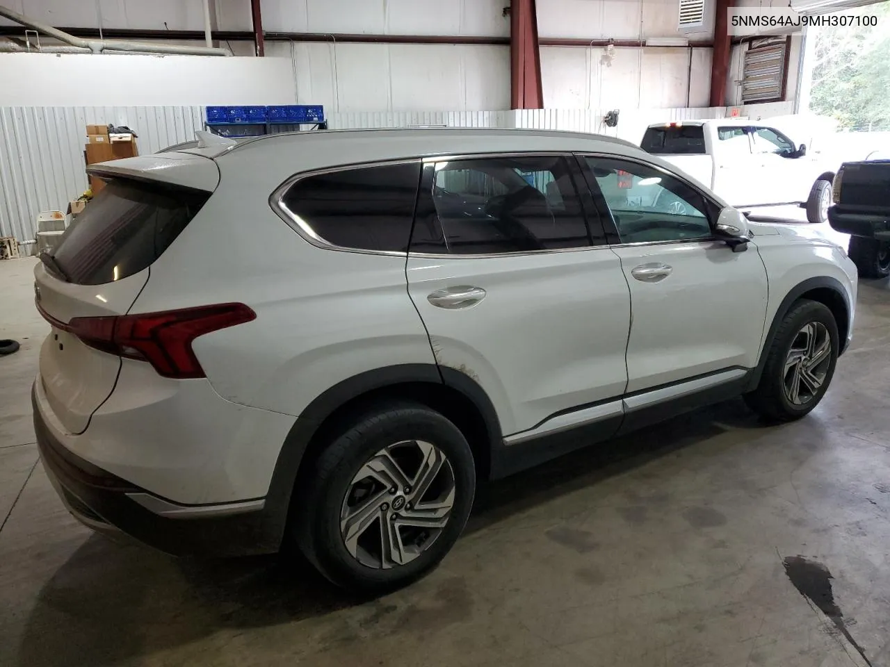 2021 Hyundai Santa Fe Sel VIN: 5NMS64AJ9MH307100 Lot: 78017524