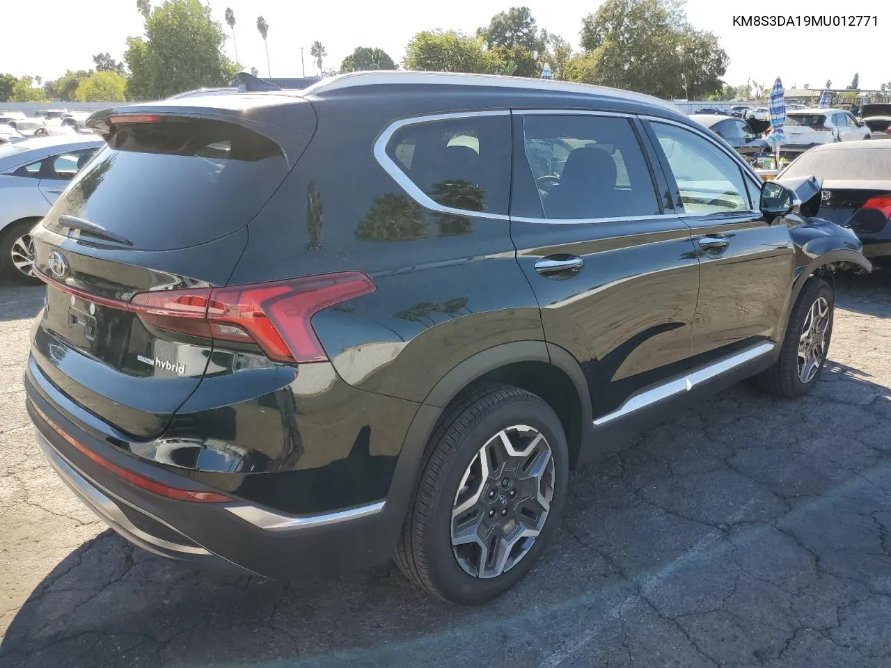 2021 Hyundai Santa Fe Sel Premium VIN: KM8S3DA19MU012771 Lot: 78524284