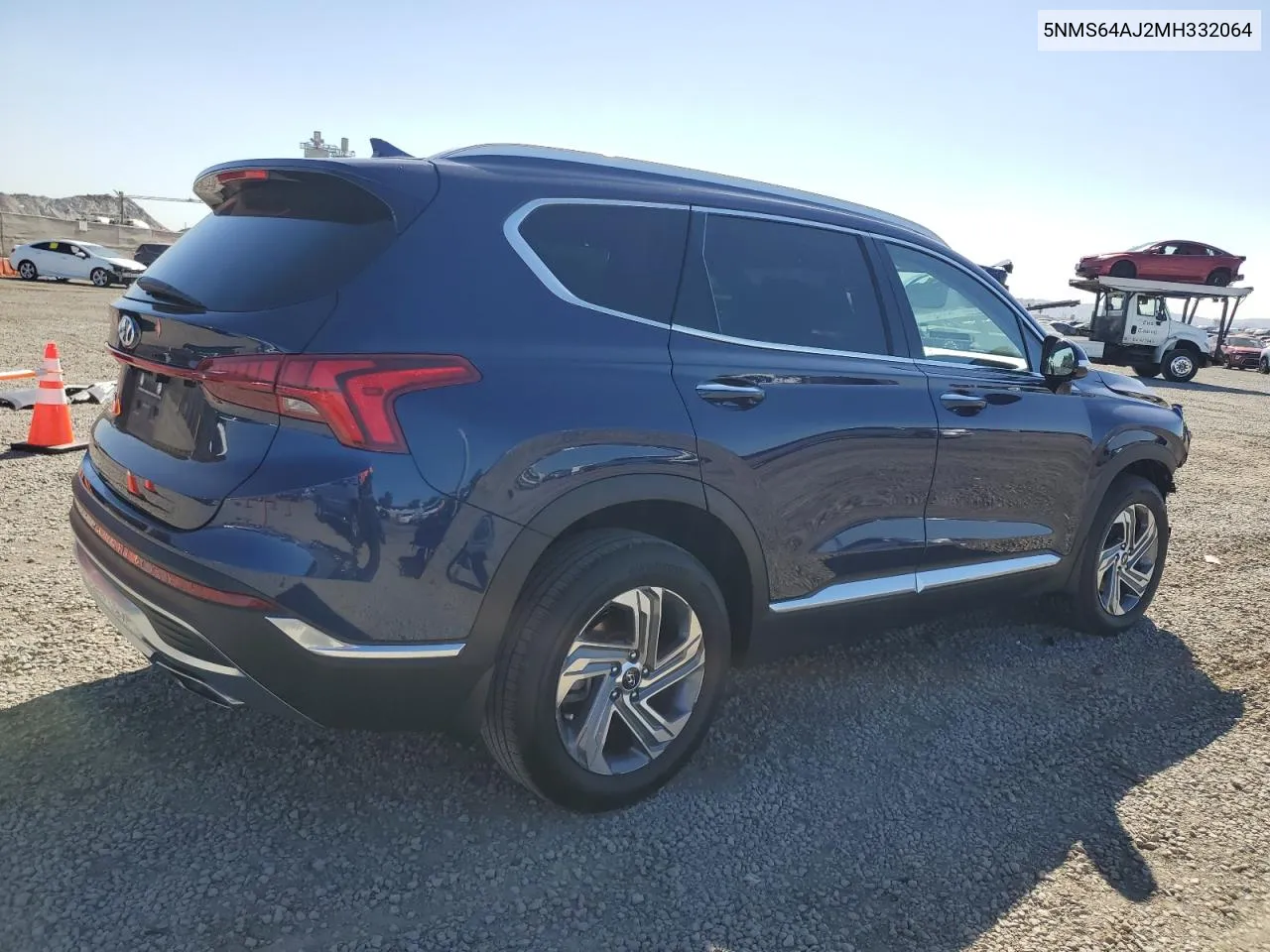 2021 Hyundai Santa Fe Sel VIN: 5NMS64AJ2MH332064 Lot: 79032794