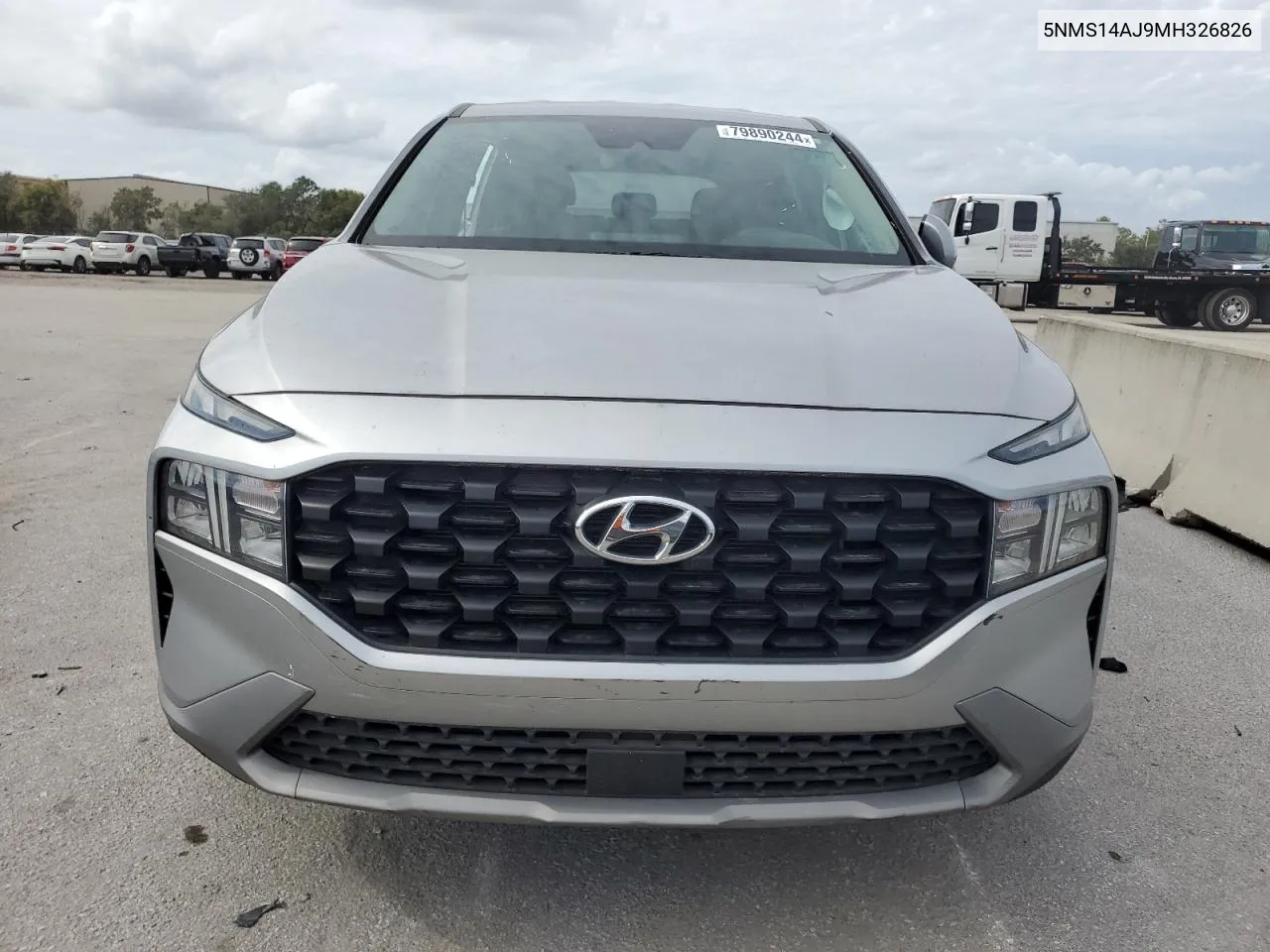 2021 Hyundai Santa Fe Se VIN: 5NMS14AJ9MH326826 Lot: 79890244