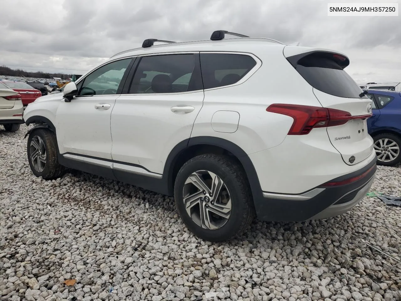 5NMS24AJ9MH357250 2021 Hyundai Santa Fe Sel