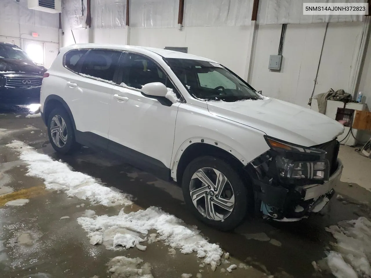 2022 Hyundai Santa Fe Se VIN: 5NMS14AJ0NH372823 Lot: 38365414