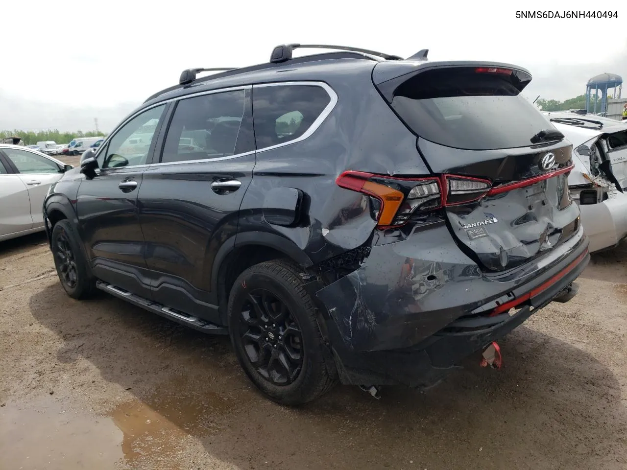 2022 Hyundai Santa Fe Sel VIN: 5NMS6DAJ6NH440494 Lot: 53982874