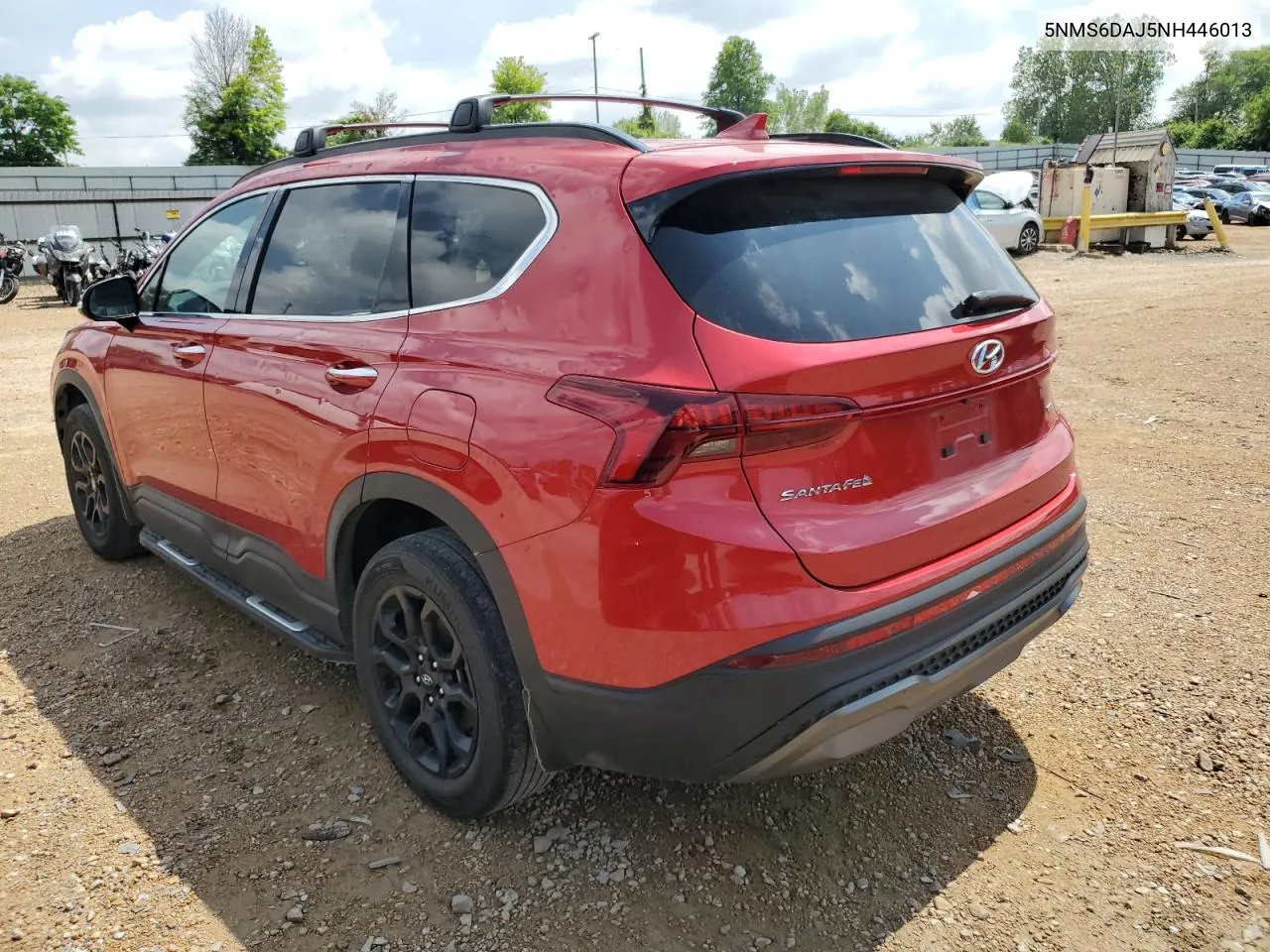 2022 Hyundai Santa Fe Sel VIN: 5NMS6DAJ5NH446013 Lot: 54773884