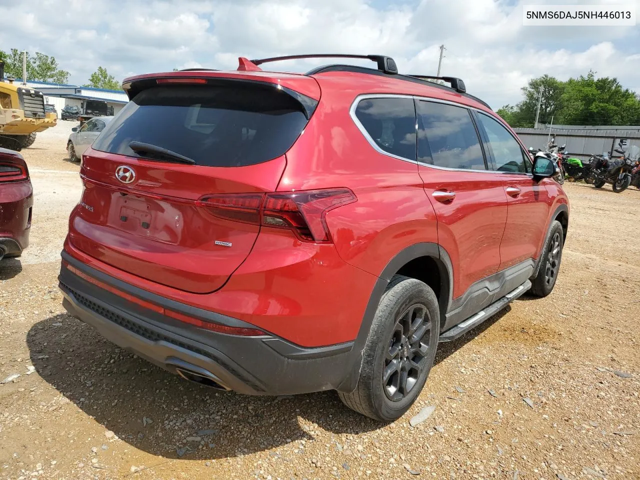 2022 Hyundai Santa Fe Sel VIN: 5NMS6DAJ5NH446013 Lot: 54773884