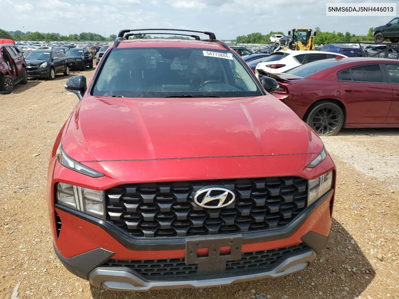 2022 Hyundai Santa Fe Sel VIN: 5NMS6DAJ5NH446013 Lot: 54773884