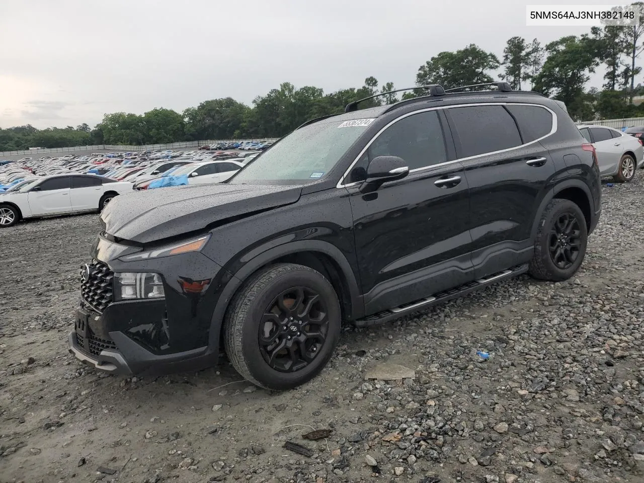 2022 Hyundai Santa Fe Sel VIN: 5NMS64AJ3NH382148 Lot: 55367374