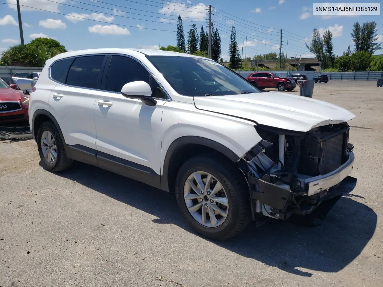 5NMS14AJ5NH385129 2022 Hyundai Santa Fe Se