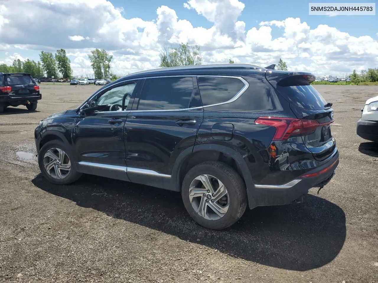 2022 Hyundai Santa Fe Sel VIN: 5NMS2DAJ0NH445783 Lot: 59055454