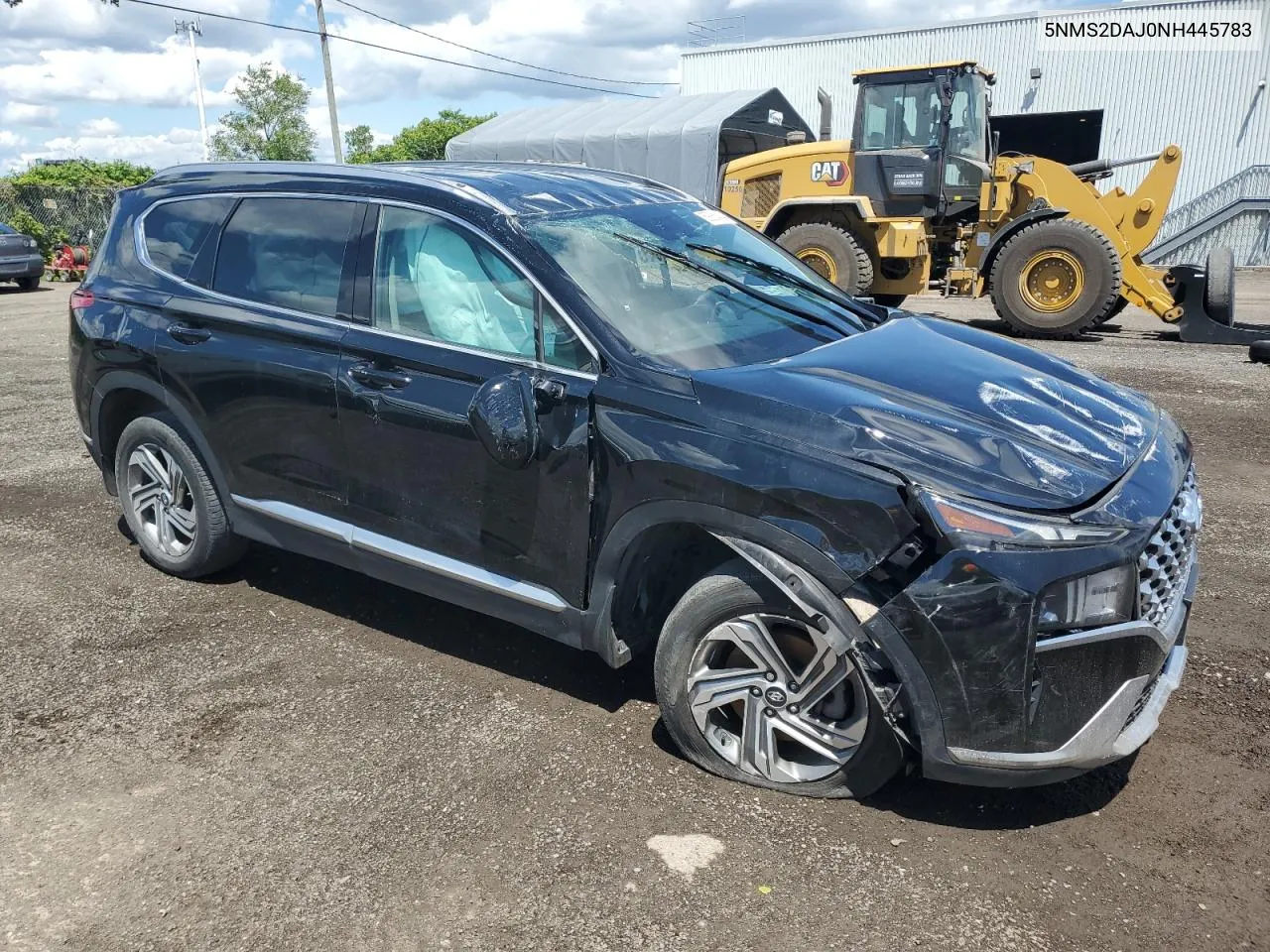 2022 Hyundai Santa Fe Sel VIN: 5NMS2DAJ0NH445783 Lot: 59055454