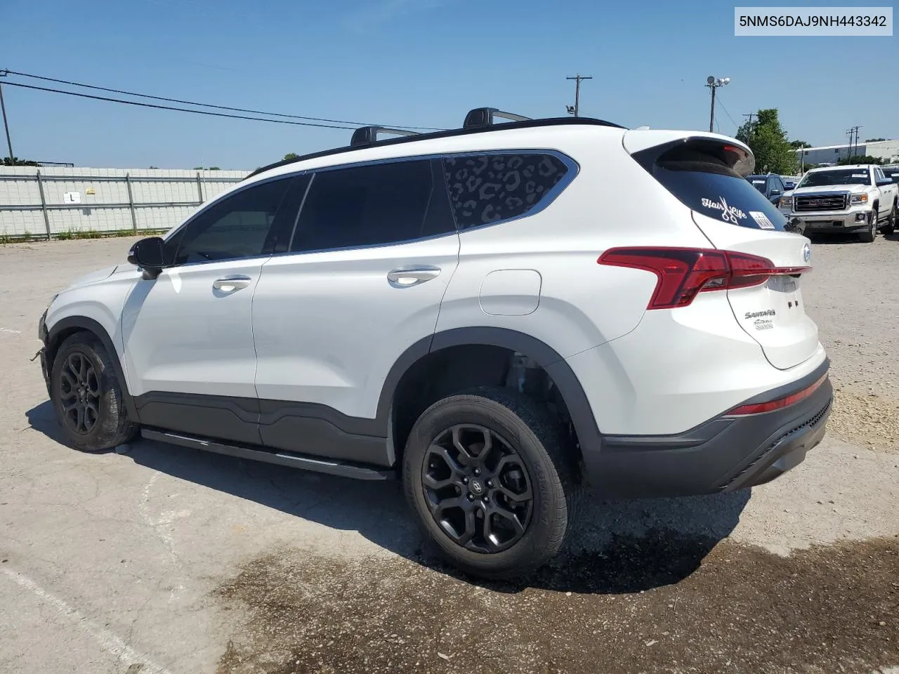 2022 Hyundai Santa Fe Sel VIN: 5NMS6DAJ9NH443342 Lot: 60748184