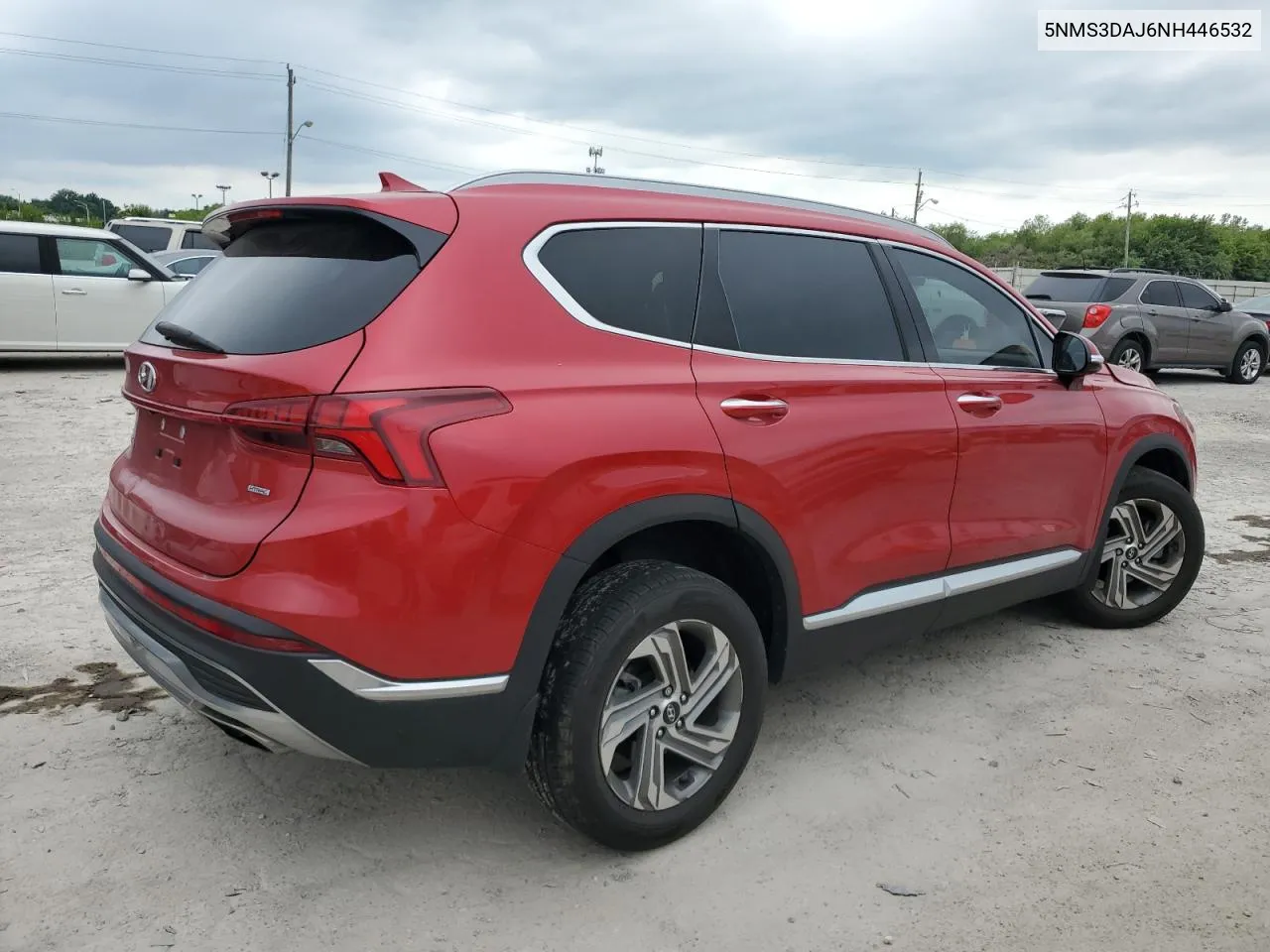 2022 Hyundai Santa Fe Sel VIN: 5NMS3DAJ6NH446532 Lot: 61561274